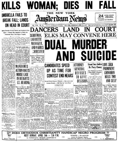 Amsterdam News, Apr 20, 1927