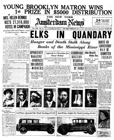 Amsterdam News, May 11, 1927
