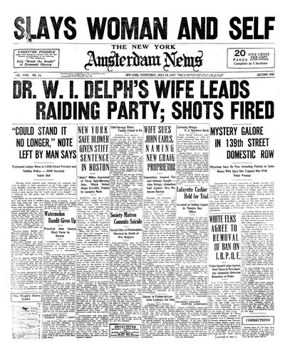 Amsterdam News, Jul 20, 1927