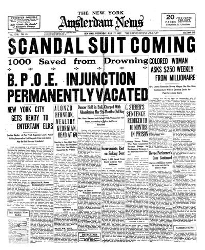 Amsterdam News, Jul 27, 1927