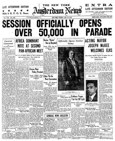 Amsterdam News, Aug 23, 1927