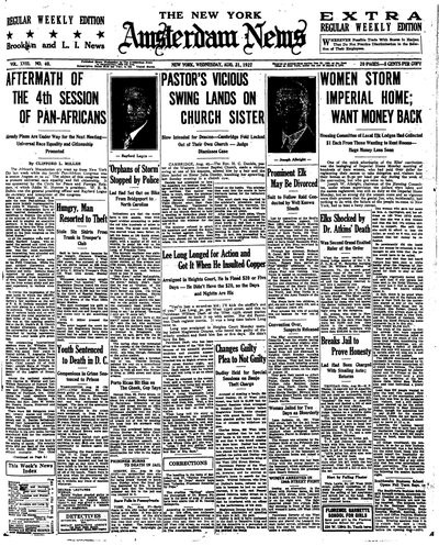 Amsterdam News, Aug 31, 1927