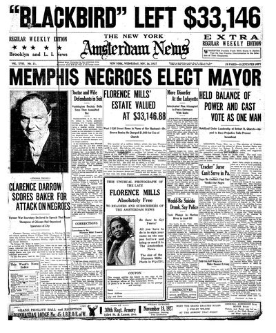 Amsterdam News, Nov 16, 1927