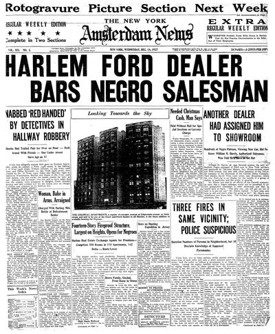 Amsterdam News, Dec 14, 1927