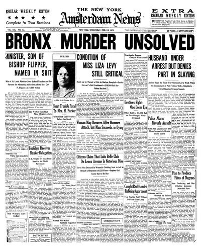 Amsterdam News, Feb 15, 1928