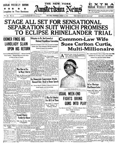Amsterdam News, Mar 14, 1928