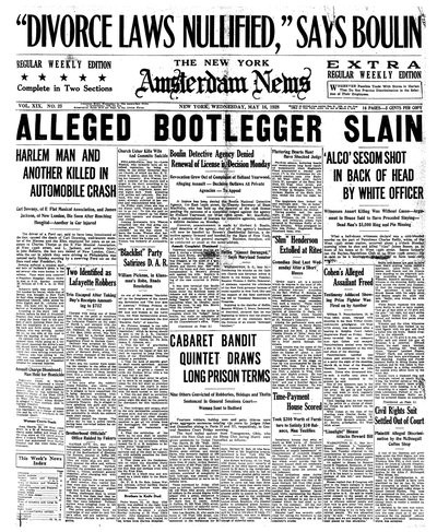 Amsterdam News, May 16, 1928