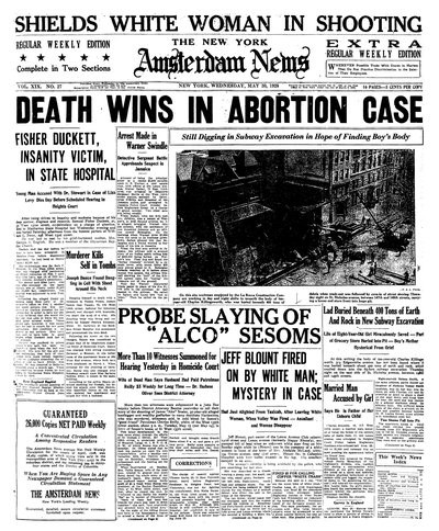Amsterdam News, May 30, 1928