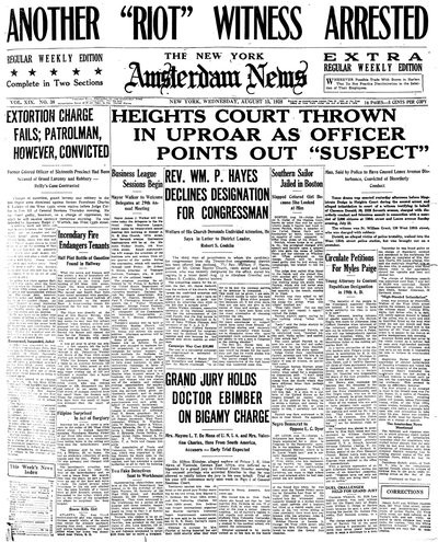 Amsterdam News, Aug 15, 1928
