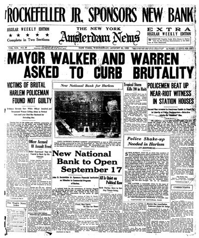 Amsterdam News, Aug 22, 1928