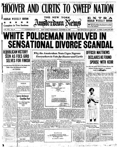 Amsterdam News, Oct 31, 1928