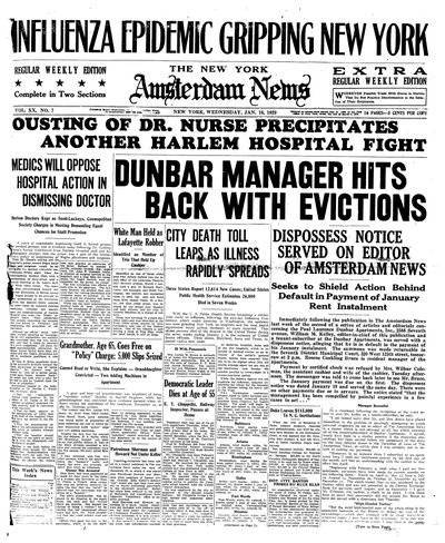 Amsterdam News, Jan 16, 1929