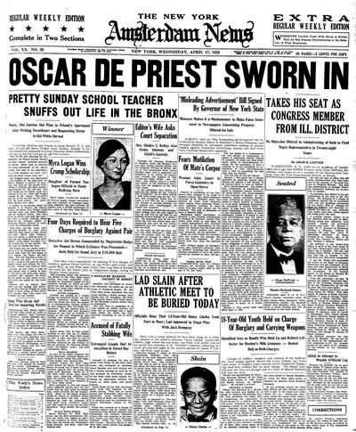 Amsterdam News, Apr 17, 1929