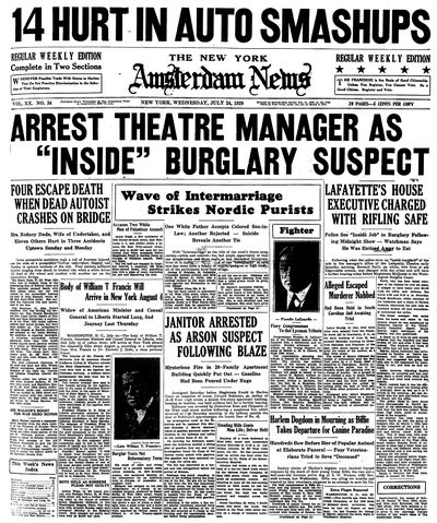 Amsterdam News, Jul 24, 1929