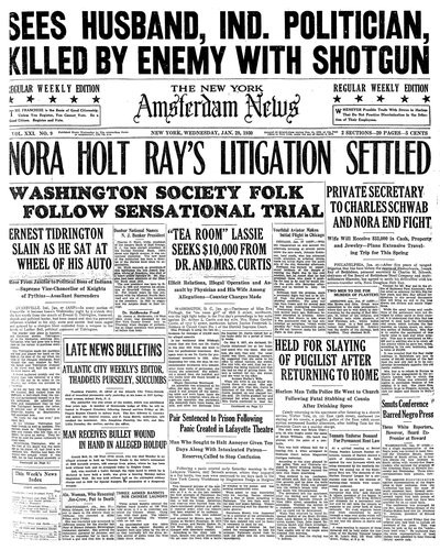 Amsterdam News, Jan 29, 1930