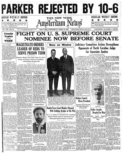 Amsterdam News, Apr 23, 1930