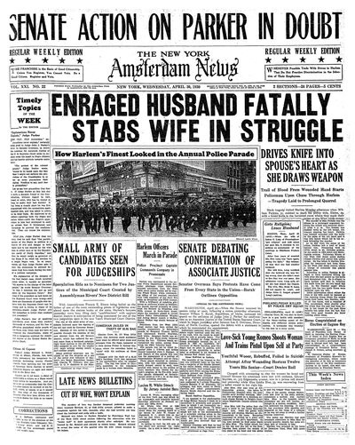 Amsterdam News, Apr 30, 1930