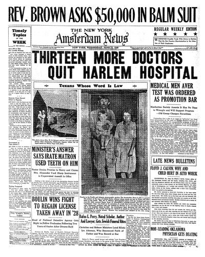 Amsterdam News, Jun 11, 1930