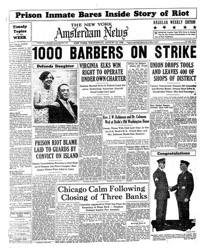 Amsterdam News, Aug 13, 1930