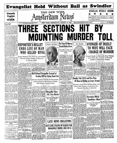 Amsterdam News, Aug 27, 1930