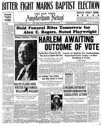 Amsterdam News, Sep 17, 1930