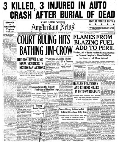 Amsterdam News, Nov 12, 1930