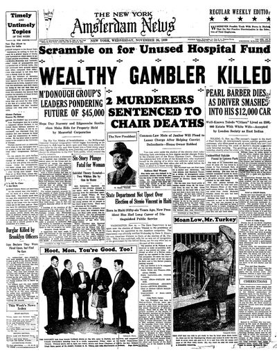 Amsterdam News, Nov 26, 1930