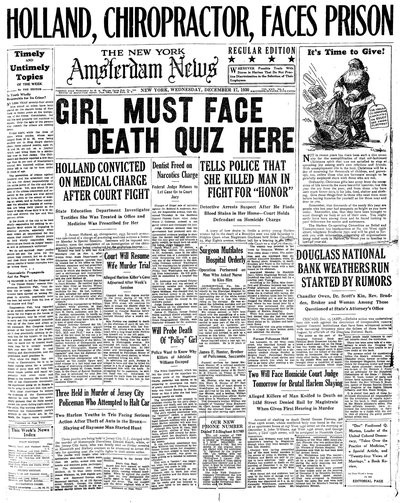 Amsterdam News, Dec 17, 1930
