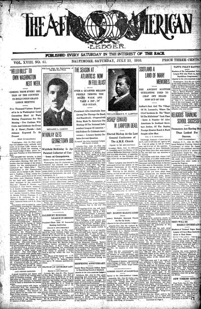 The Afro-American, Jul 23, 1910