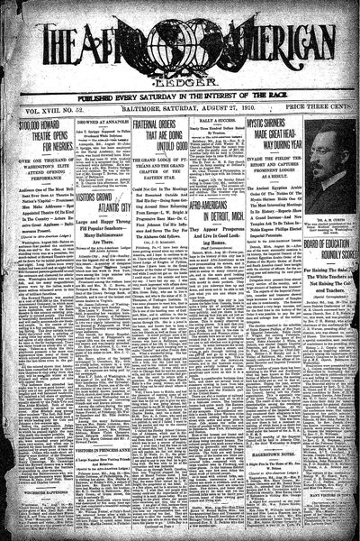 The Afro-American, Aug 27, 1910