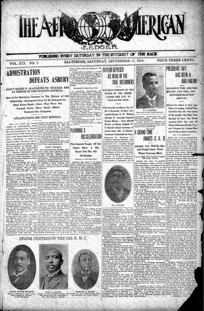 The Afro-American, Sep 17, 1910