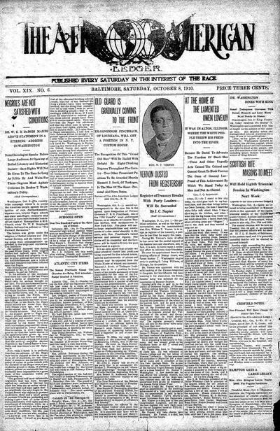 The Afro-American, Oct 8, 1910