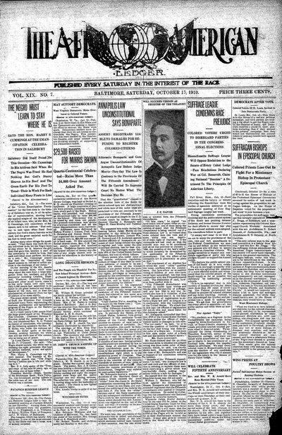 The Afro-American, Oct 15, 1910