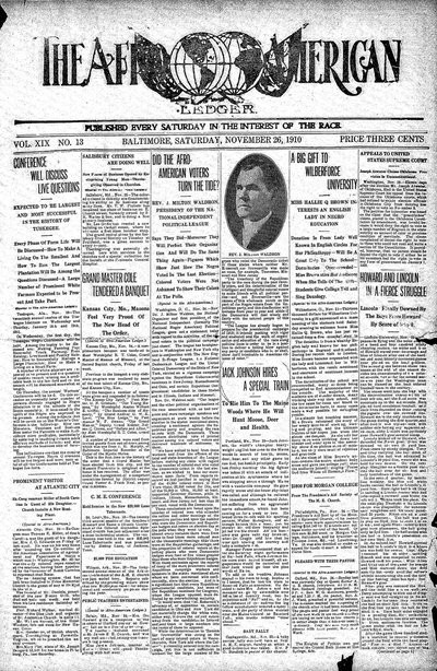 The Afro-American, Nov 26, 1910