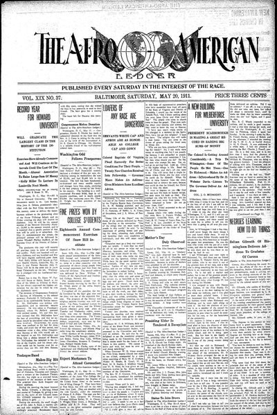 The Afro-American, May 20, 1911