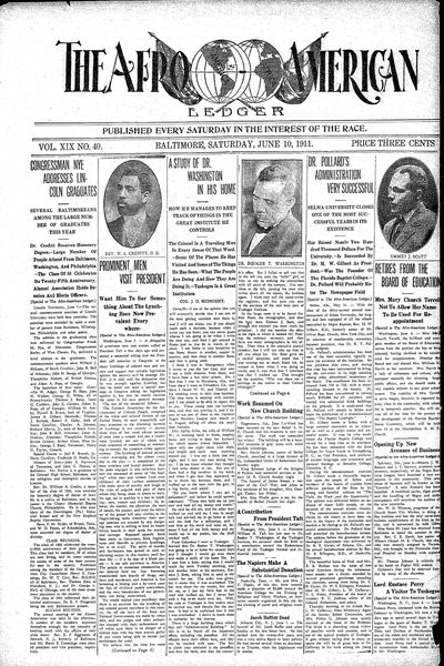 The Afro-American, Jun 10, 1911