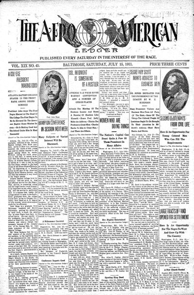 The Afro-American, Jul 15, 1911