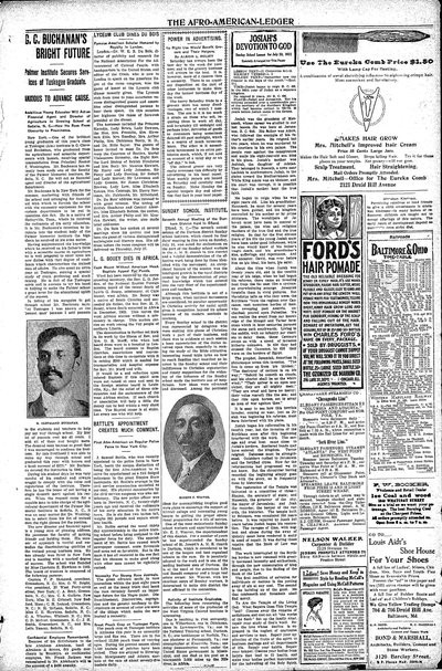 The Afro-American, Jul 22, 1911