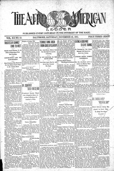 The Afro-American, Nov 25, 1911