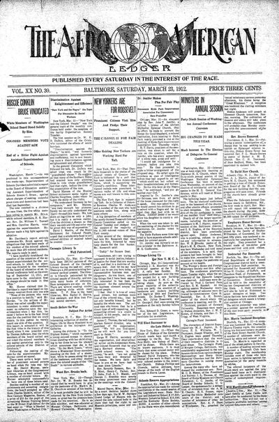 The Afro-American, Mar 23, 1912