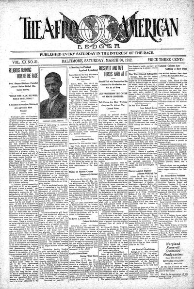 The Afro-American, Mar 30, 1912