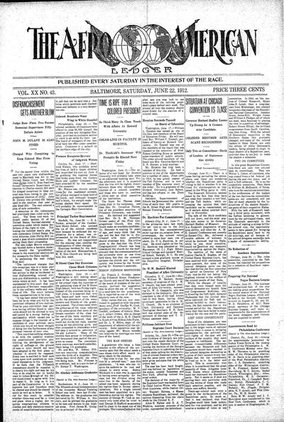 The Afro-American, Jun 22, 1912