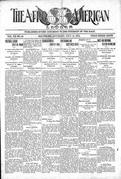 The Afro-American, Jul 13, 1912