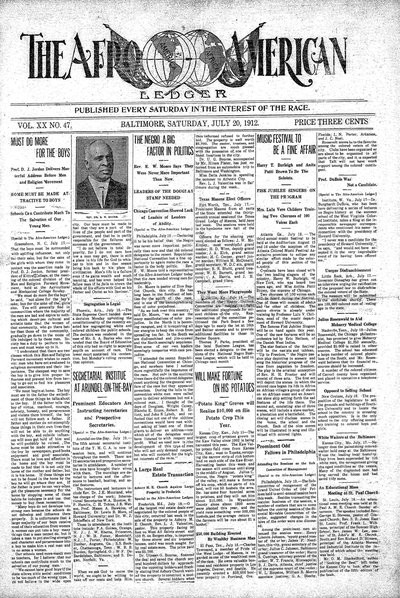 The Afro-American, Jul 20, 1912
