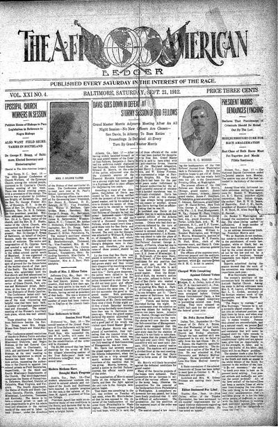 The Afro-American, Sep 21, 1912