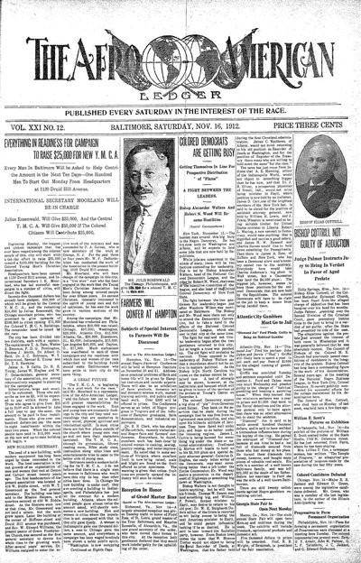 The Afro-American, Nov 16, 1912