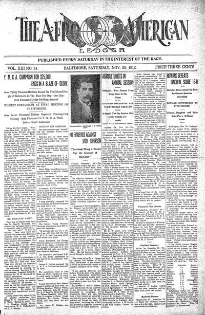 The Afro-American, Nov 30, 1912