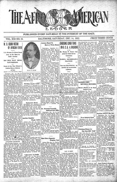 The Afro-American, Dec 14, 1912