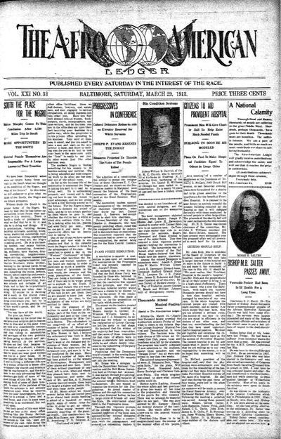 The Afro-American, Mar 29, 1913