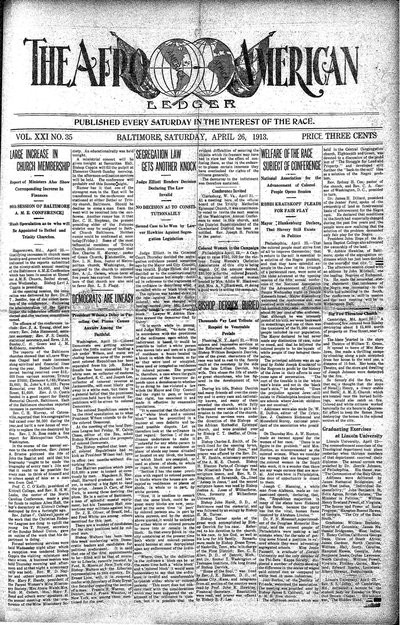 The Afro-American, Apr 26, 1913
